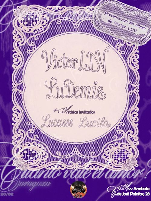 Concierto: Víctor LDV + Lucasss Lucila