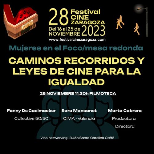 Mesa debate/ "Caminos recorridos y leyes de cine para la igualdad"