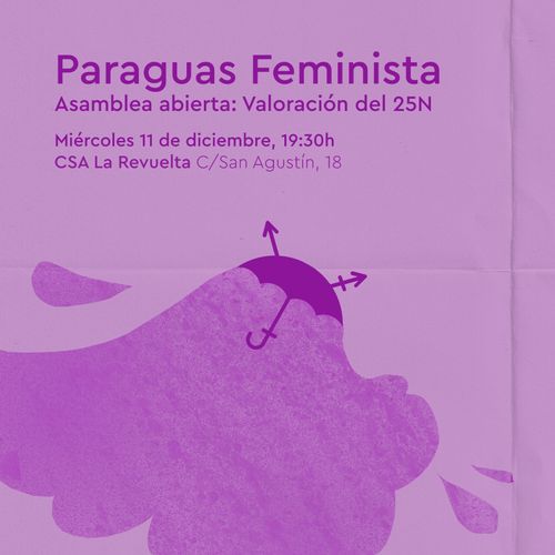 Asamblea abierta Paraguas feminista