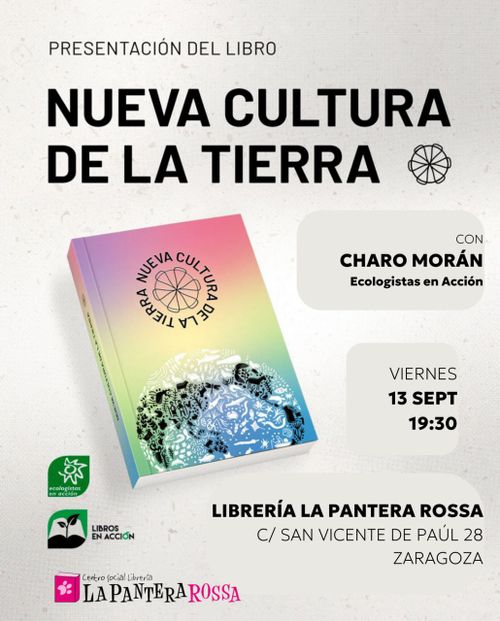 PRESENTACIÓN LIBRO NUEVA CULTURA DE LA TIERRA