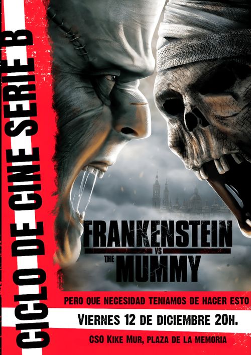 CINE DE MIERDA: Frankenstein vs La momia!