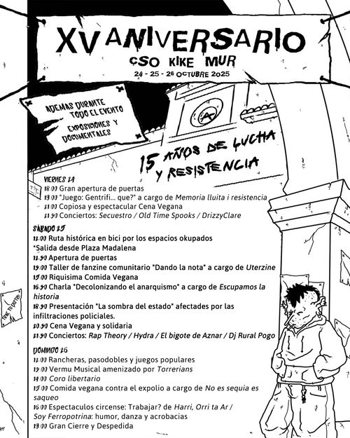 XV Aniversario CSO Kike Mur