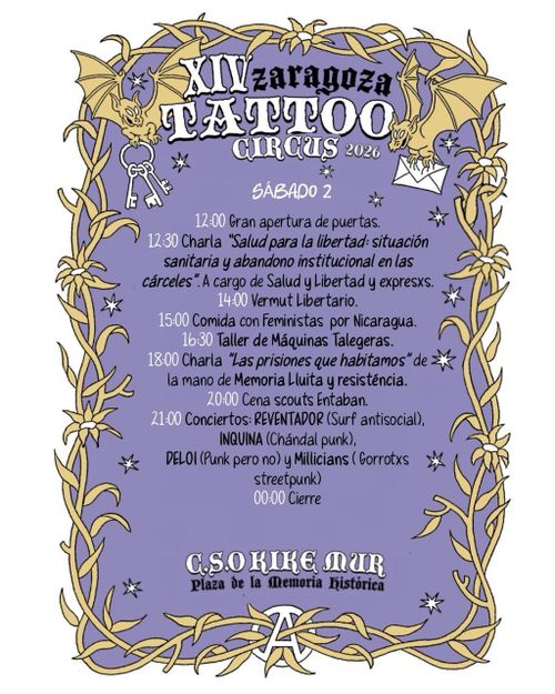 XIV Tattoo Circus - Sabado