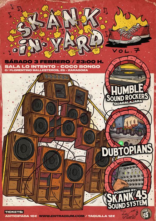 Skank-in-Yard 7: Humble Sound Rockers + Dubtopians powered by Skank 45 Sound System