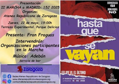 Presentación Segunda Marcha Republicana 