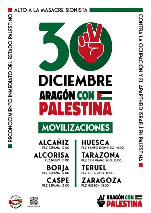 Aragón con Palestina