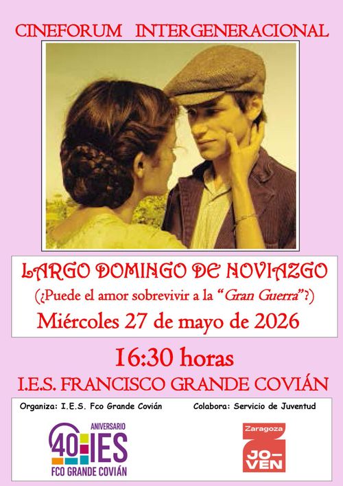 Proyección "Largo domingo de noviazgo"