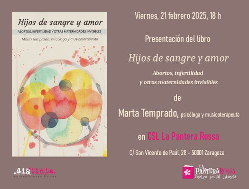 Marta Temprado presenta su libro 'Hijos de sangre y amor' 