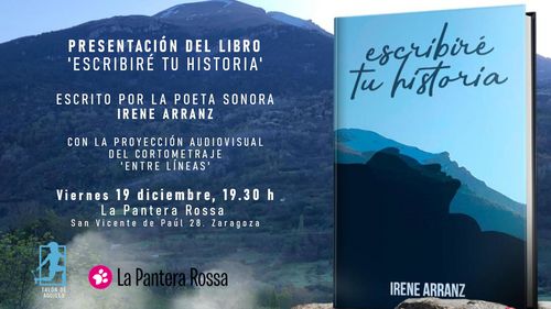 Irene Arranz presenta ‘Escribiré tu historia’ inspirado en la cultura chistabina 