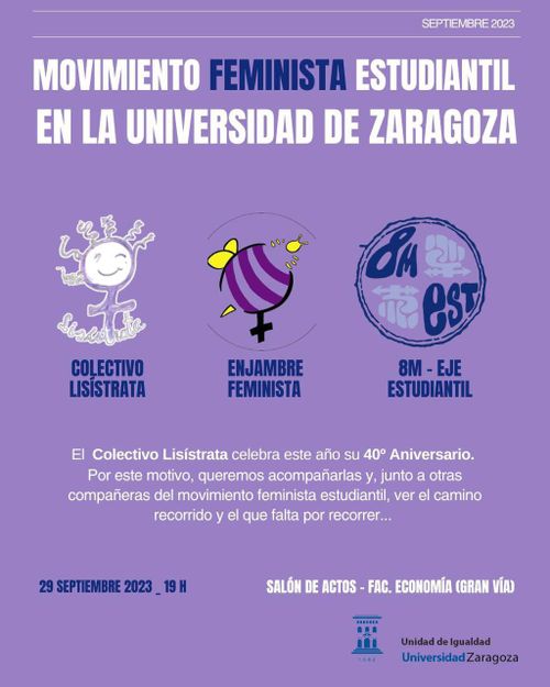 Movimiento Feminista Estudiantil en la Universidad de Zaragoza