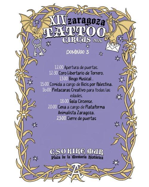 XIV Tattoo Circus - Domingo