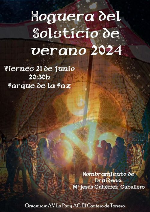 Hoguera del solsticio de verano