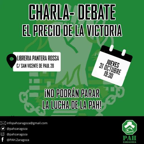 Charla-debate: El precio de la vivienda 