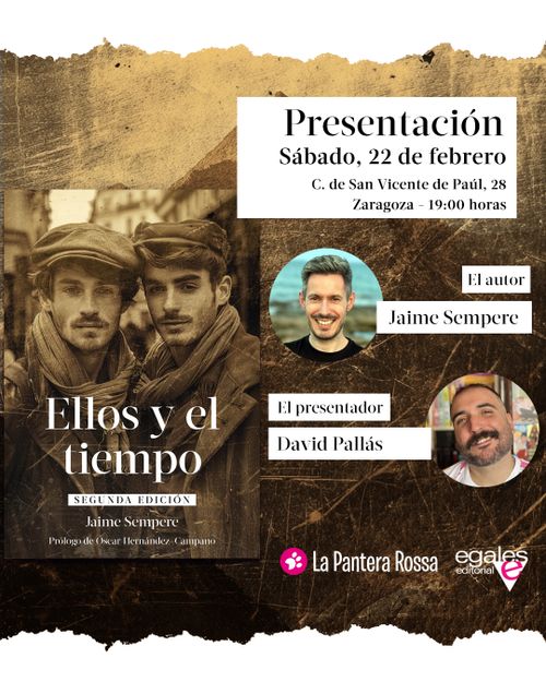 Jaime Sempere presenta 'Ellos y el tiempo' 