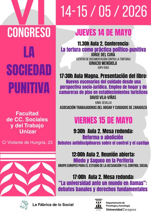 VI congreso LA SOCIEDAD PUNITIVA