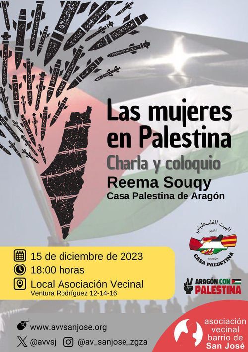 Charla y coloquio: Las mujeres en Palestina