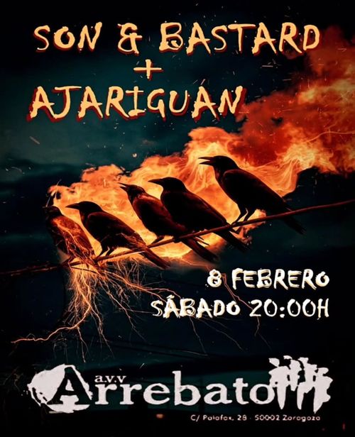 Concierto: Son&Bastard + Ajariguan