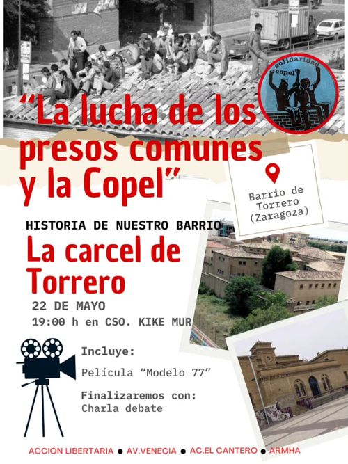 La lucha de los presos comunes y la Copel