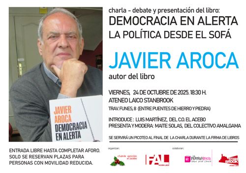 Charla – Debate con Javier Aroca
