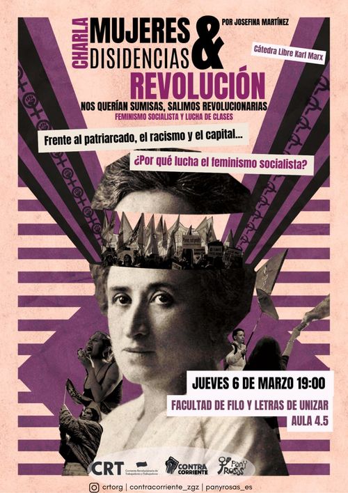 CHARLA: MUJERES, DISIDENCIAS Y REVOLUCIÓN, con: JOSEFINA MARTÍNEZ 