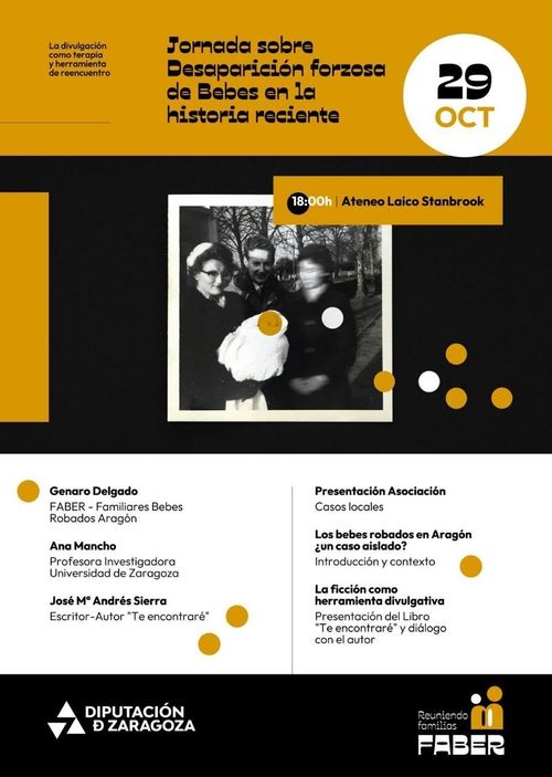 Jornada sobre 'Desaparición forzosa de Bebés en la historia reciente' 