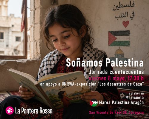 Soñamos Palestina. Jornada Cuentacuentos en apoyo a la población palestina
