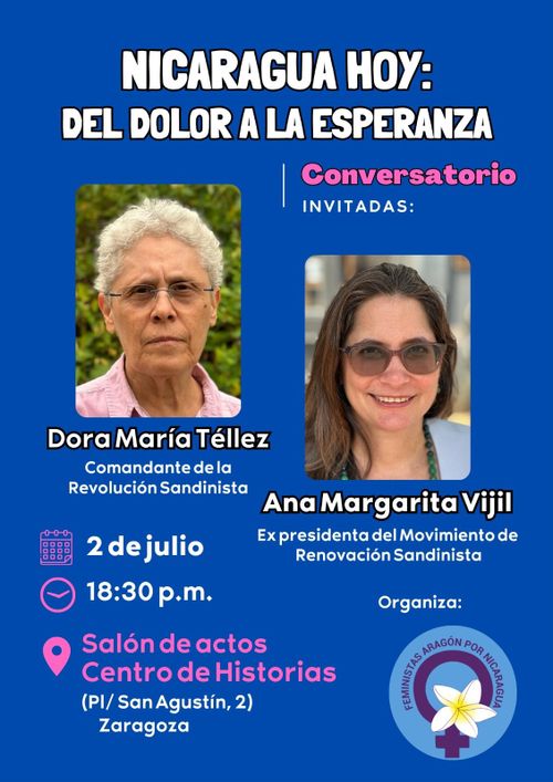 Conversatorio "Nicaragua hoy: Del dolor a la esperanza"