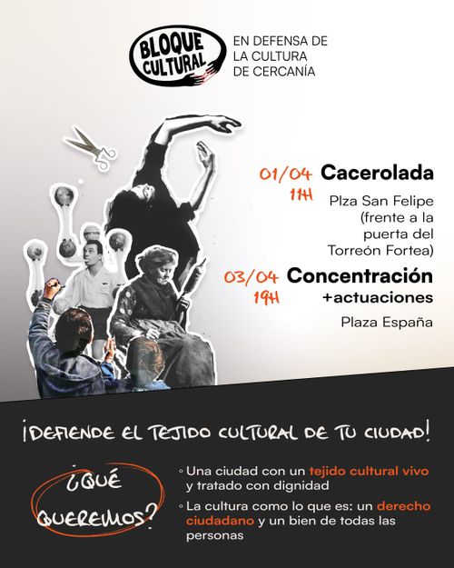 Cacerolada Bloque Cultural 