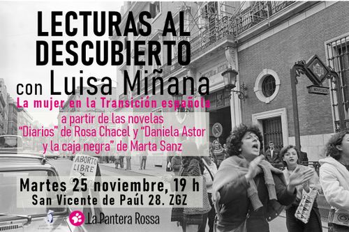 La mujer en la Transición española, con Luisa Miñana