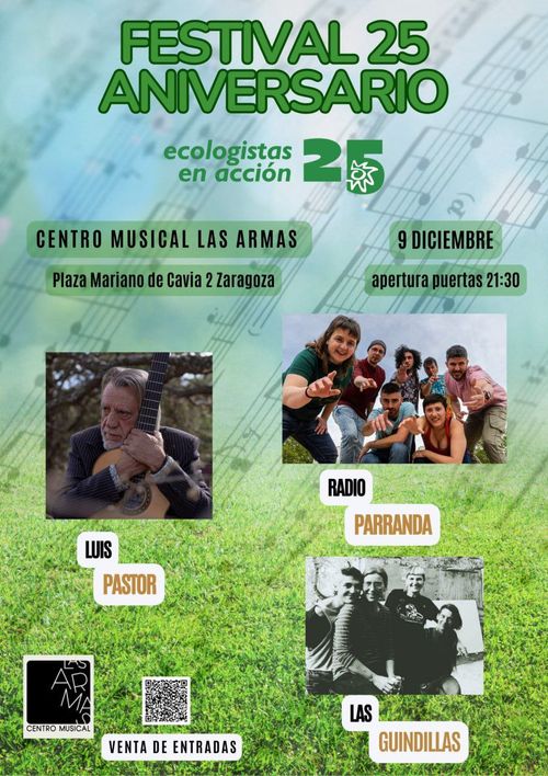 Festival 25 aniversario Ecologistas en Acción