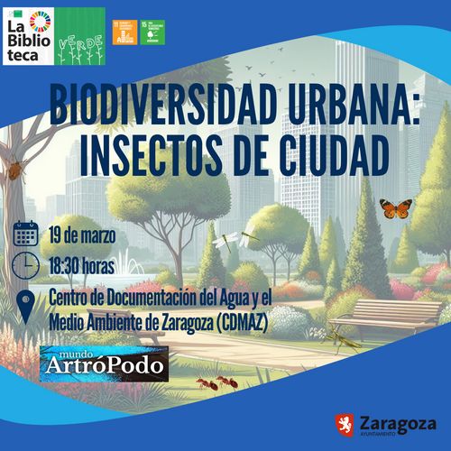 Biodiversidad urbana: insectos de ciudad