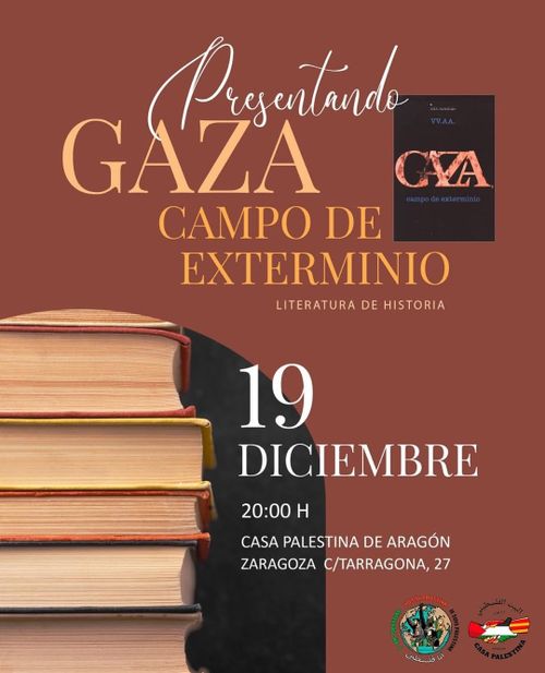 Presentación "Gaza, campo de exterminio"