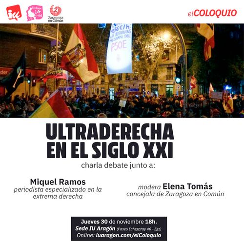 Ultraderecha en el siglo XXI. Miquel Ramos y Elena Tomás