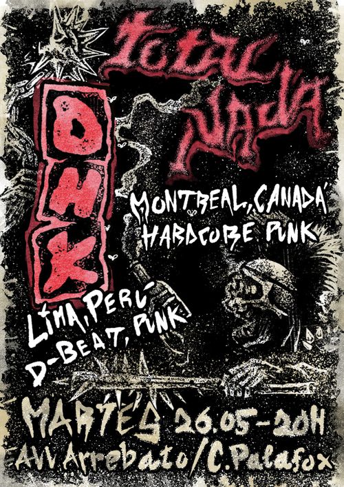 CONCIERTO: TOTAL NADA + DHK