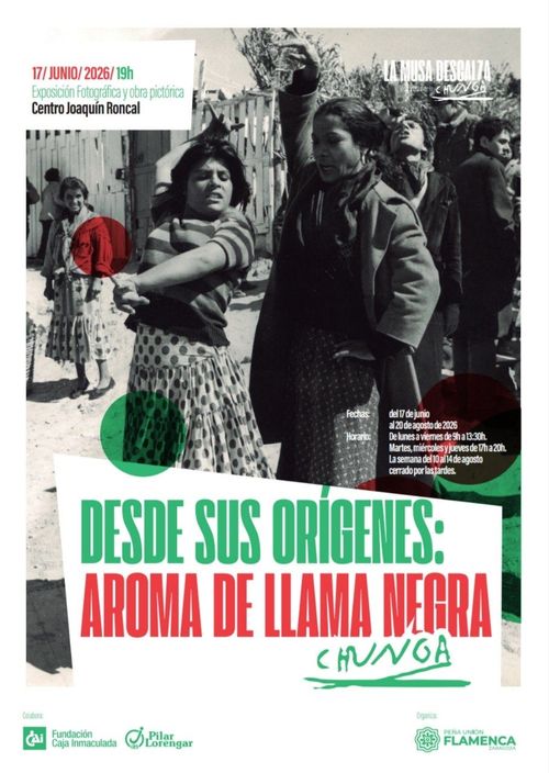 Inauguración exposición “La Chunga, la musa descalza” en el Centro Joaquín Roncal
