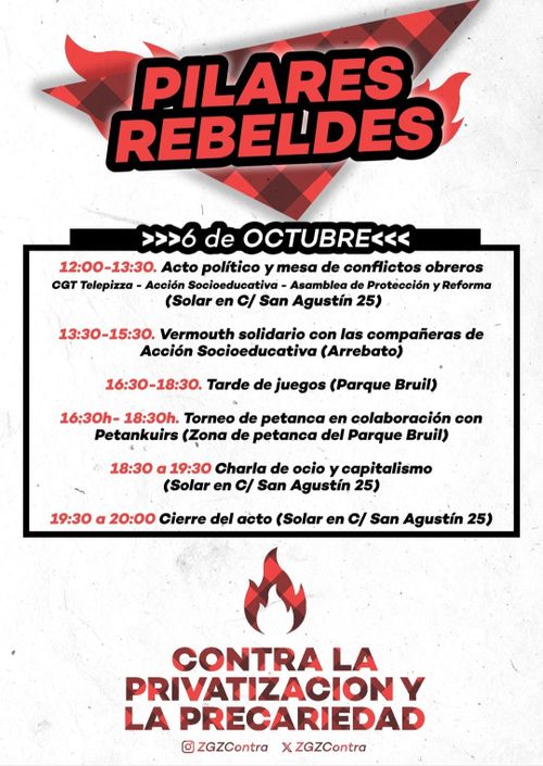 Pilares rebeldes