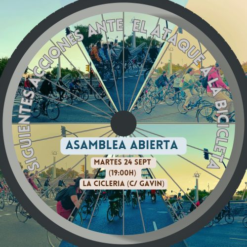 Asamblea abierta ante el ataque a la bicicleta