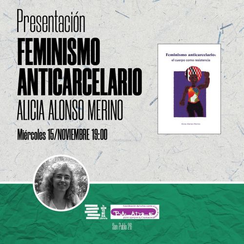 Presentación del libro: Feminismo anticarcelario