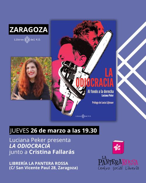 'La odiocracia', con Luciana Peker y Cristina Fallarás 