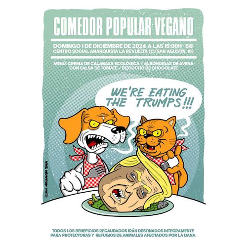 Comedor popular vegano 