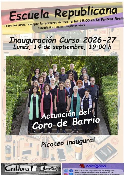 Inauguración curso Escuela Republicana