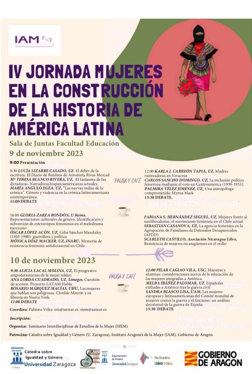 IV Jornada mujeres en la construcción de América Latina