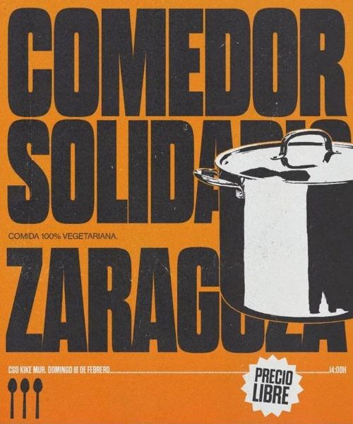 Comedor solidario Zaragoza 