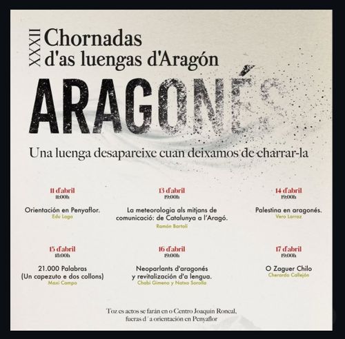 XXXII Chornadas d'as luengas d'Aragón: Orientación en Penyaflor
