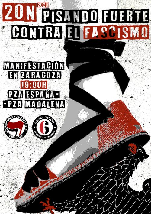 20N Pisando fuerte contra el Fascismo.