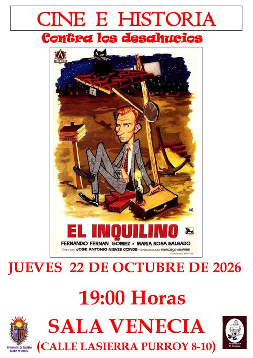 "Proyección de "El inquilino" en "Cine e Historia "