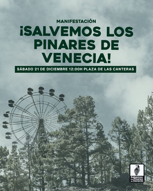 Manifestación Salvemos los Pinares de Venecia