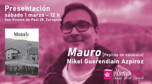 Mikel Guerendiain presenta la novela 'Mauro', sobre una de las mayores evasiones carcelarias de Europa 