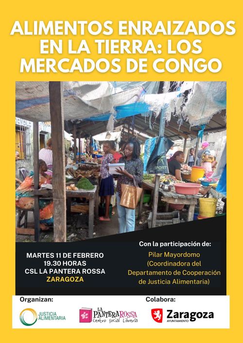 Charla sobre mercados alimentarios resilientes en la República Democrática del Congo 