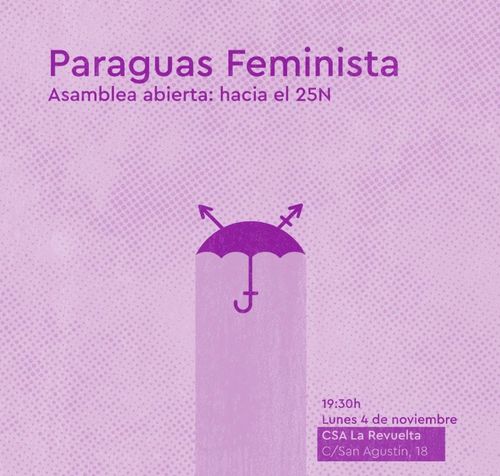 Asamblea abierta: Hacia el 25N. Paraguas Feminista